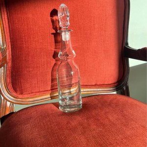 Vintage glass decanter